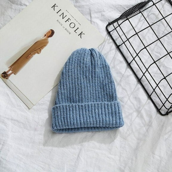 CoCopeanut Solid Unisex Beanie Musim Gugur Musim Dingin Rajutan Campuran Lembut Hangat Rajutan Topi Pria Wanita Skull Cap Topi Gorro Topi Ski 19 Warna beanies