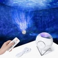 thumbnail image 3 of Lámpara de proyección, lámpara mágica, lámpara de atmósfera, puede girar, bola de aire, estrella, bola espacial, proyector, ruido blanco, 3 of 5