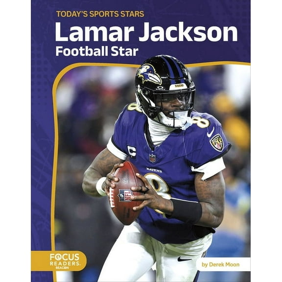 Lamar Jackson: Football Star, (Hardcover)
