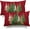 Deep Red, variant on Christmas Pillow Covers 16x16 Inch Set of 2 Christmas Tree Decorative Red Throw Pillows Winter Christmas Decor for Home Couch TH-50A16