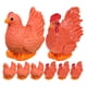 thumbnail image 1 of 8 minifiguras de pollo, adornos de gallina en miniatura, estatuas de gallo realistas, adornos de gallo para jardín, 1 of 7