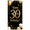 3A, variant on Black Background Happy 90th Birthday Banner with Gold White Balloons Stars Party Decors Photography Props Birthday Party Supplies Backdrop Decorations