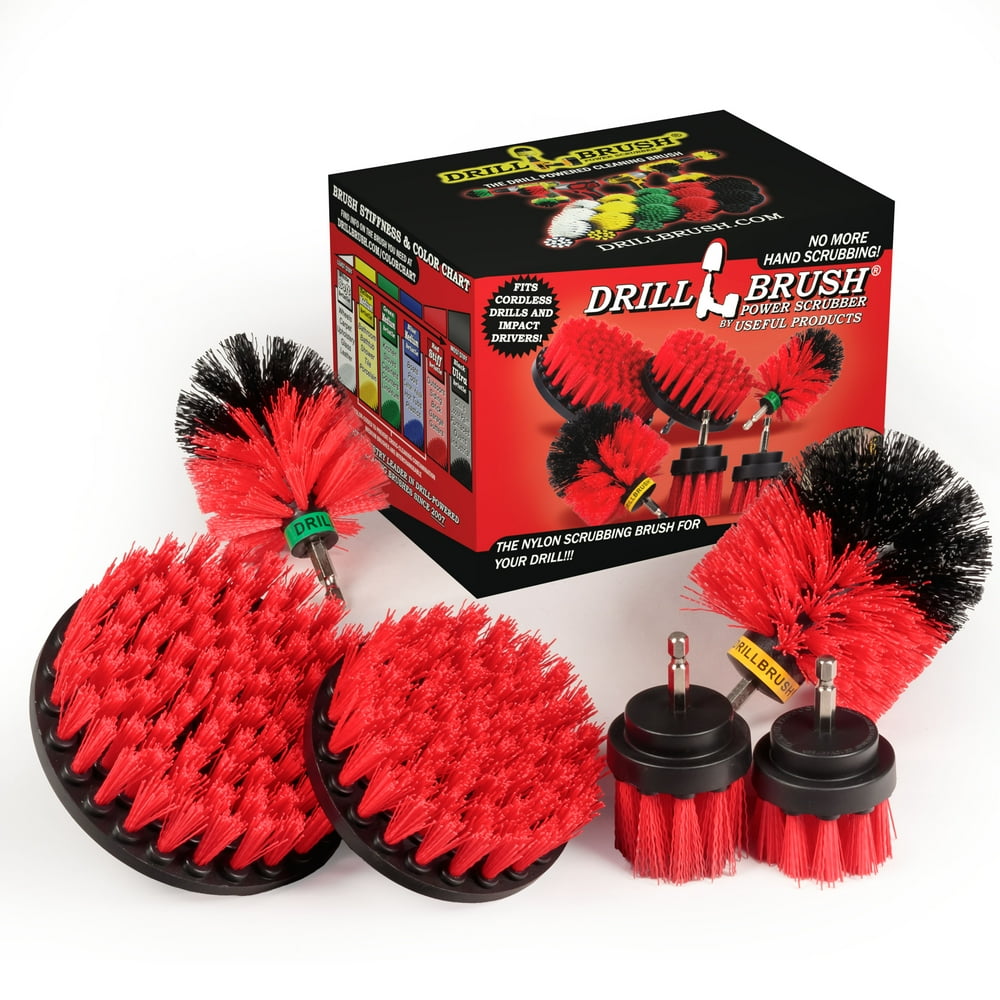 Cleaning Supplies Drill Brush The Ultimate Stiff Bristle Cleaning