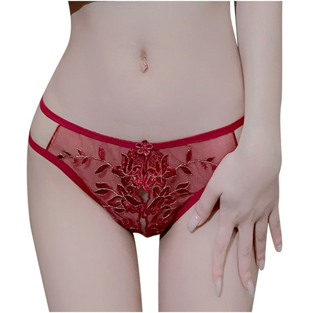 DPTALR Lace Women Panties Comfort Underwear Skin Friendly Briefs