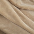 thumbnail image 5 of Better Homes & Gardens Solid Velvet Plush Soft Throw Blanket, Oversized, Almond Biscuit, 5 of 8