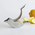 thumbnail image 4 of 2Pcs Juicer Squeezer Easy to Clean Labor-Saving Stainless Steel Bird Shape Portable Manual Lemon Juicer Kitchen Gadget, 4 of 8