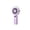 E005- Purple, variant on Travel Handheld Personal Fan, Portable Mist Fan, Rechargeable Misting Fan Portable, Strong Portable Fan, Pink High-Speed Operation, 8X4X3.5 in Foldable Lightweight Build, Handheld