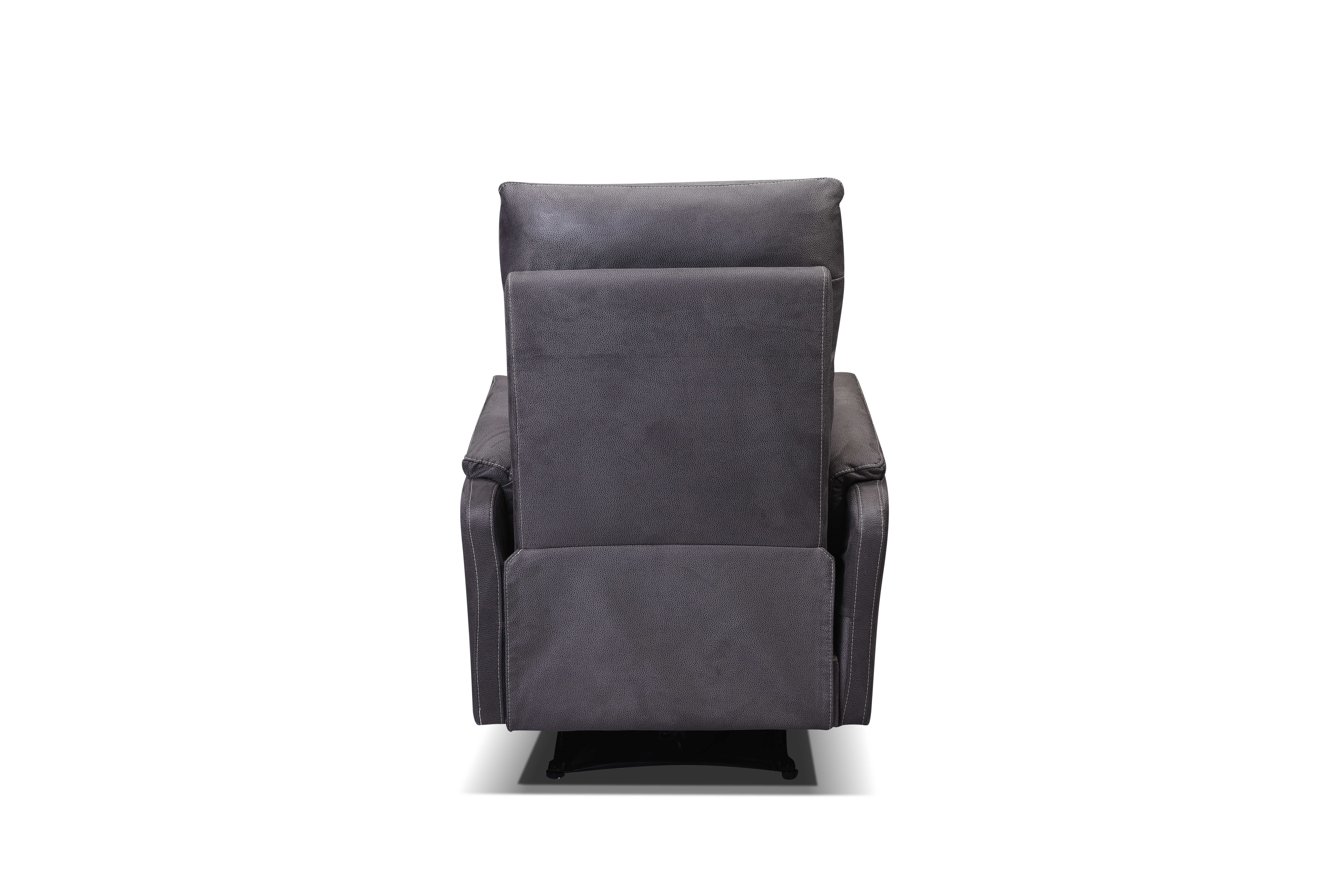 MAYEERTY Power Recliner Single Chair with USB Charge Port for Bedroom & Reading Room, 35*30*40"Gray