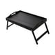 thumbnail image 5 of Mesa de alimentación de bandeja de cama de madera con manijas de laptop Portable portátil para sofás con el sofá versátil de las piernas plegables del Negro, 5 of 9