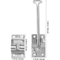 thumbnail image 2 of Generic 6-inch Metal Rv Door Holder Hook Camper and Trailer Trailer, 2 of 6