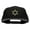 Black, variant on Gold Star of David Patched Wool Blend Pro Style Snapback - Navy OSFM
