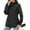 Black, variant on Rosvigor Women Lightweight Jackets Hooded Windbreaker Women Portable Waterproof Raincoat Hiking Travel Jackets