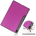 thumbnail image 6 of Allytech Case Fits Samsung Galaxy Tab S8+ Plus 12.4 2022 (SM-X800/X806) / Tab S7 FE 12.4-Inch 2021 T730/T733/T736/T738/ Tab S7 Plus 12.4 2020 T970/T975, Slim Kickstand Back Cover Auto-Wake - Purple, 6 of 7