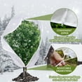 thumbnail image 5 of Fabulas Plant Covers Freeze Protection, 2 Pack Shrub Jacket for Winter, 50 x 70 inch 2.0 oz/yd² for Cold Weather Outdoor Potted Plants Fruits, 5 of 6