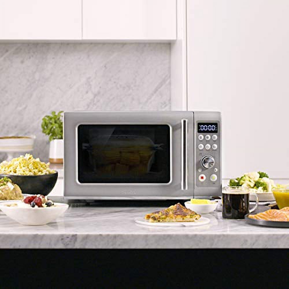 Breville BMO650SIL1BUC1 The Compact Wave Soft Close Microwave - image 5 of 6