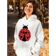 thumbnail image 2 of Cute Bug Art Hoodie Women -SPIdeals Designs, Female 5X-Large, 2 of 4