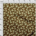 thumbnail image 3 of oneOone Viscose Chiffon Brown Fabric Kids Floral Sewing Fabric By The Yard Printed Diy Clothing Sewing Supplies 42 Inch Wide, 3 of 4