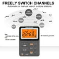 thumbnail image 4 of Portable AM FM Radio, EEEkit Mini Digital Tuning Radio with Rechargeable Battery, Earphone, Lock Screen, Preset, Pocket Transistor Radio for Walking Jogging Traveling Camping - Gary, 4 of 9