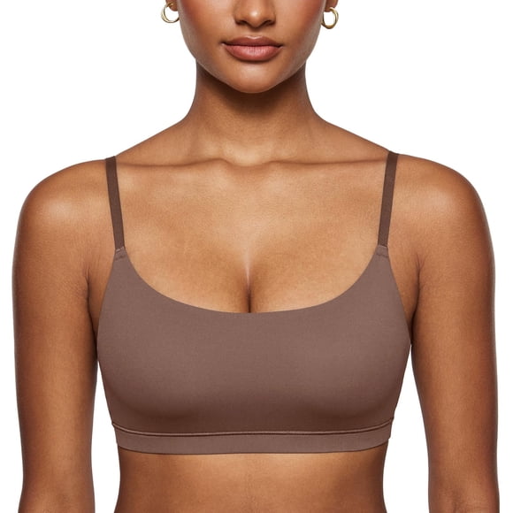 Bralette INLYRIC Inbarely Sin Aros Sin Costuras Marrón M