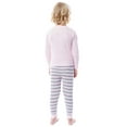 thumbnail image 2 of Peppa Pig Girl's Rainbow Character 2-Piece Tight-Fit Pajama Set for Kids Toddlers, 2 of 5