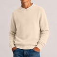 thumbnail image 4 of ZBSOKO Crew Neck Sweater for Boys Solid Color Classic Knit Pullover Long Sleeve Regular Fit Basic Tops Casual Fall Winter Clothes, 4 of 7