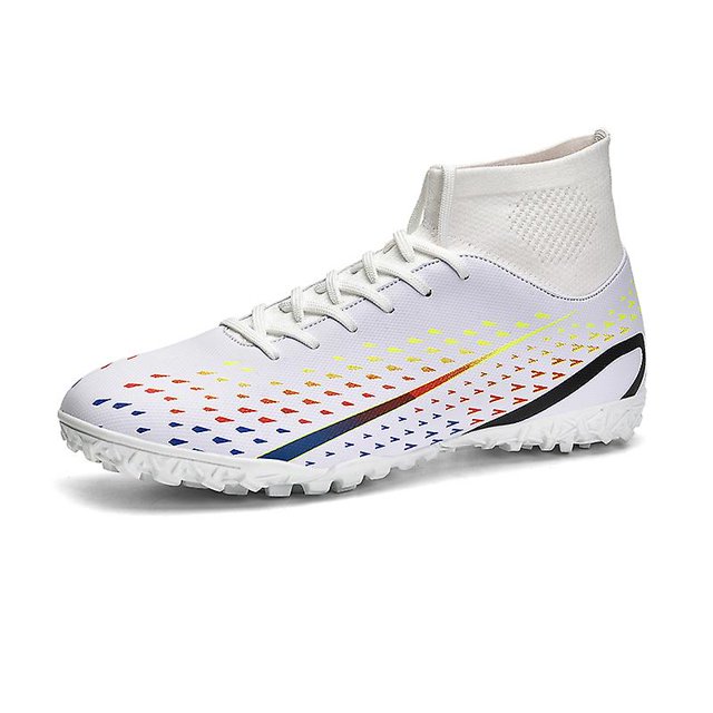 Mens Soccer Shoes Cleats Breathable Athletic Football Boots For Outdoor T23016S