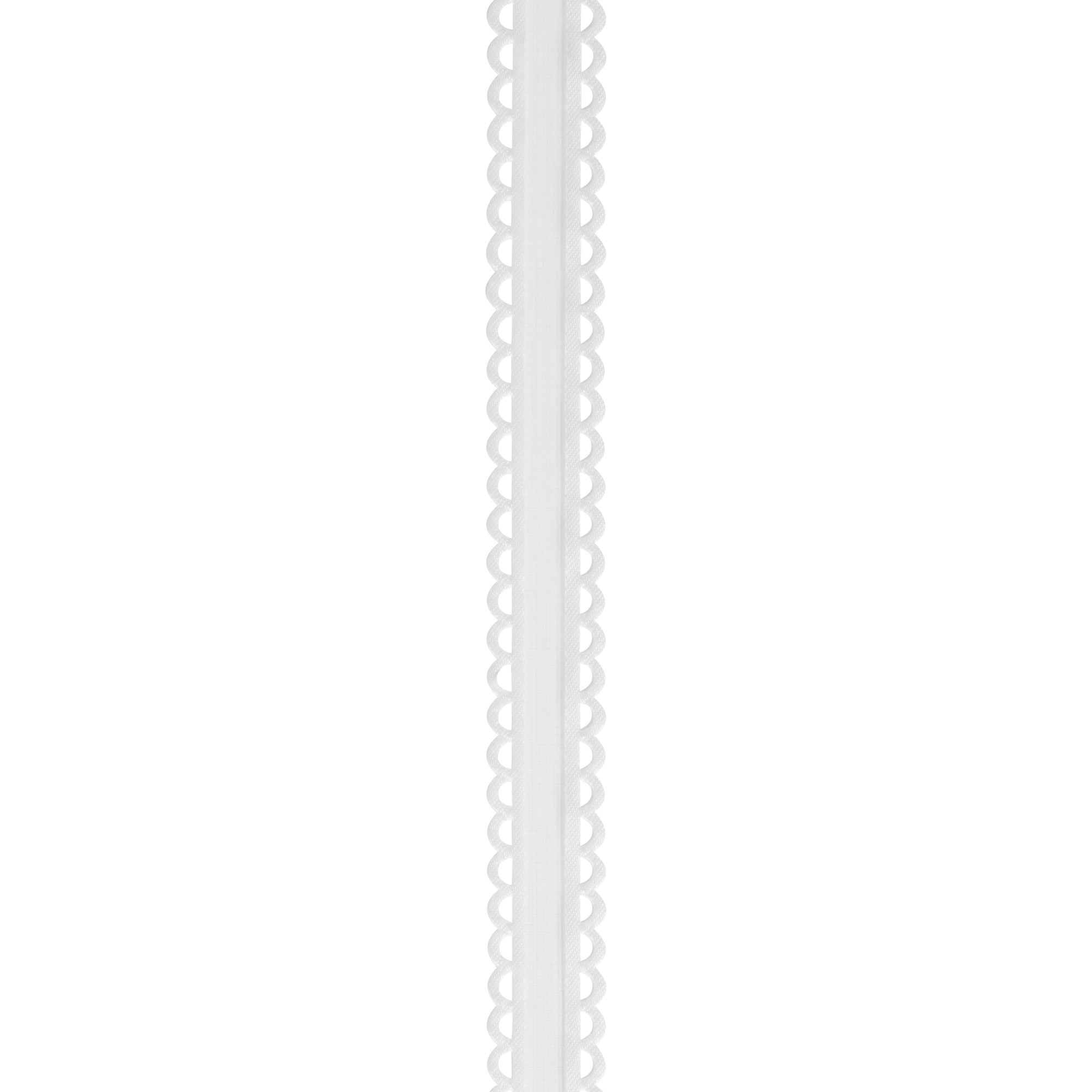 (4 pack) Offray 5/8 inch white options ribbon, 9 feet, 1 each