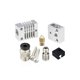 thumbnail image 4 of All Metal Hotend - Titanium Heat Break Nozzle 4mm Pneumatic Coupler Silicone Sock Creality Ender 3 PRO Upgrades, 4 of 5