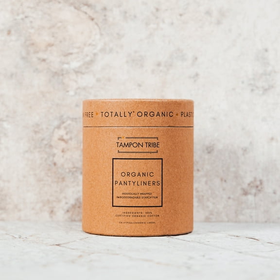 Tampon Tribe 100% Organic Ultra Thin Panty Liners Style 48ct Always Toxic Free