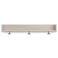 thumbnail image 3 of Signature Design by Ashley Contemporary Socalle Wall Mounted Coat Rack with Shelf  Light Natural, 3 of 6