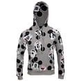 thumbnail image 2 of Disney Mickey Mouse Heads All Over Print Women's Fitted Hoodie-Medium, 2 of 2