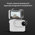 thumbnail image 3 of High Hardness Tempered Glass Film Set Scratch-Proof and Explosion-Proof for Insta360 GO 3, 3 of 9