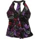 thumbnail image 1 of XOXO Cascade Ruffle Racerback Cami Camiseta sin mangas para mujer, Púrpura, XS XOXO Cami, 1 of 1