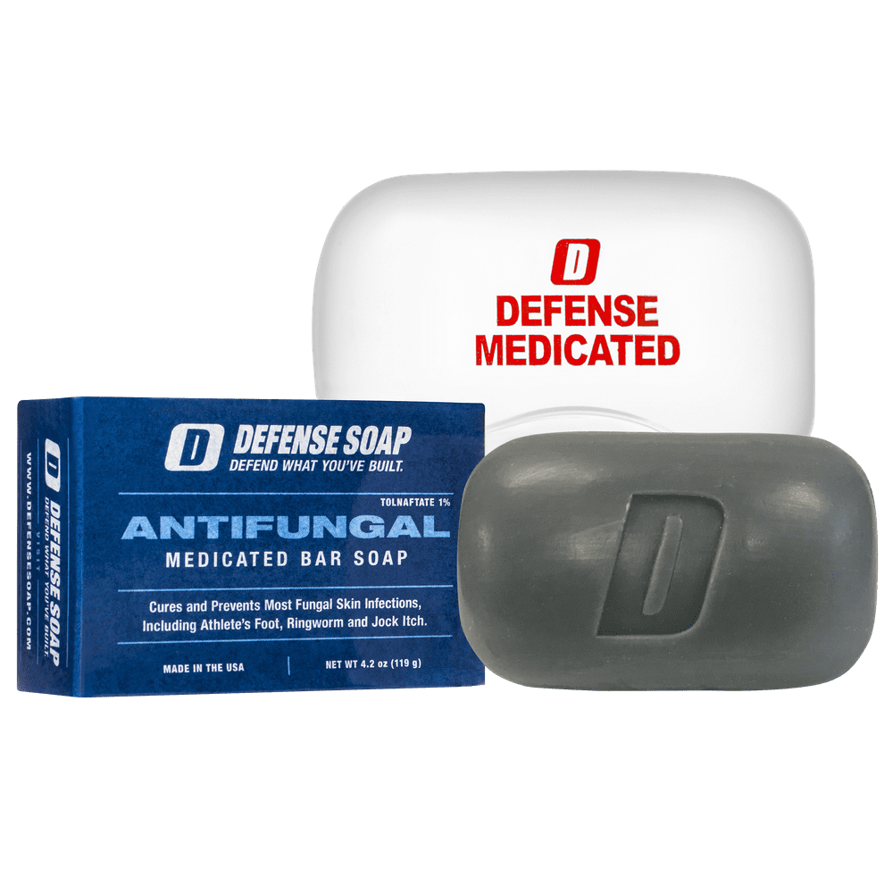 Defense Antifungal Medicated Bar Soap FDA Approved Treatment for
