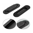 thumbnail image 3 of Sliding Barn Door Handle, Ergonomic Structural Design, Premium Zinc Alloy Material for Solid Durability, Suitable for Interior & Exterior Doors (Pack of 4), 3 of 4