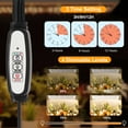 thumbnail image 3 of Rosnek Full Spectrum LED Grow Lights for Indoor Plants, 6 Dimmable Levels with Timer, USB Under Cabinet Plant Lights for Indoor Growing, Seedlings, Veg, Flowers, 3 of 7