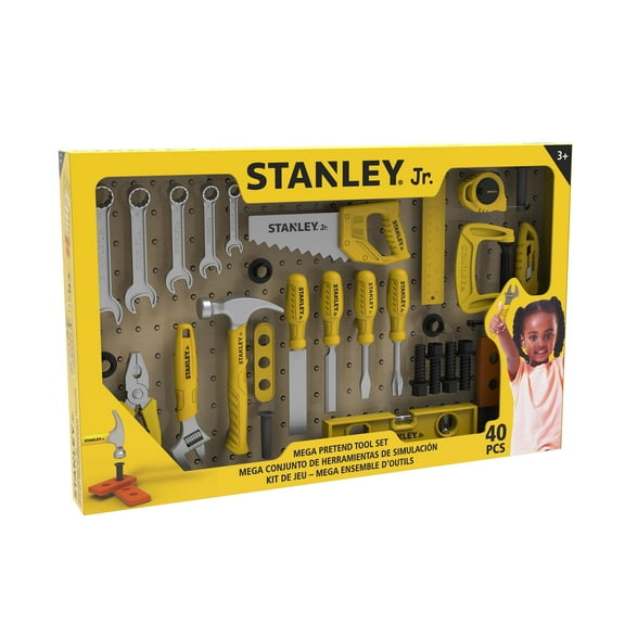 Stanley Jr. Kids Mega Pretend Play Hand Toolset