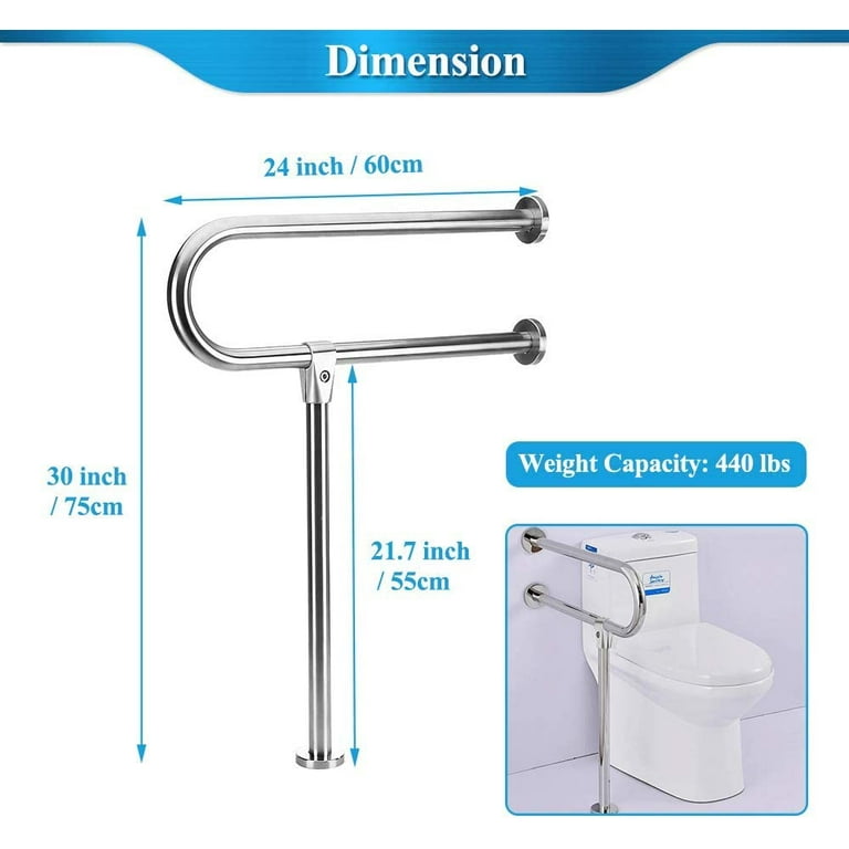 Handicap Rails Grab Bars Toilet Rail Bathroom Support For