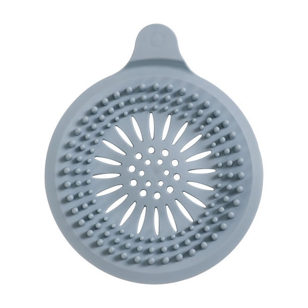 Tapa de drenaje de piso de silicona antibloqueo para fregadero, filtro antibloqueo para desagüe de baño, filtro de salida de alcantarillado