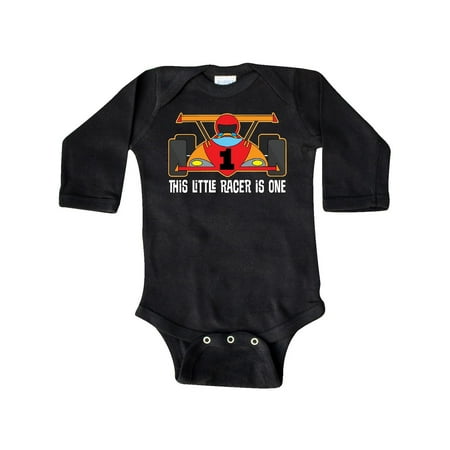 

Inktastic Racing Themed 1st Birthday Car Gift Baby Boy Long Sleeve Bodysuit