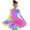 Style 3, variant on GERsome Long Sleeve Dress for Kids Girls A Line Swing Tie-Dye Skater Twirl Party Dresses 4-14 Years