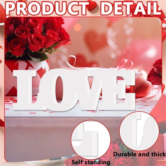 3 PCS Heart Shaped Wedding Decorations Like Dress up Layered Wooden Nested Heart Ornament Romantic Table Mantel Centerpiece for Bridal Shower Anniversary Room Night Light