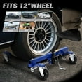 thumbnail image 2 of Car Wheel Dolly Jack Set of 4, Mechanical 1500-lbs Car Skates, 12'' Wheel Vehicle Positioning Jack, Heavy Duty Rollers with Foot Pedal for Tire Auto Repair Moving, 2 of 6