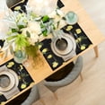 thumbnail image 6 of Fresh Watercolor Lemon Placemats Set of 6 Fabric Placemats Square Placemat for Kitchen Table Heat Resistant, Easy to Clean Table Placemats 12x18 Inch, 6 of 6