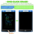 thumbnail image 2 of tredstone 2pcs LCD Writing Tablet 23*14.9*3 cm Pressure Sensitivity Multi-Color, 2 of 6