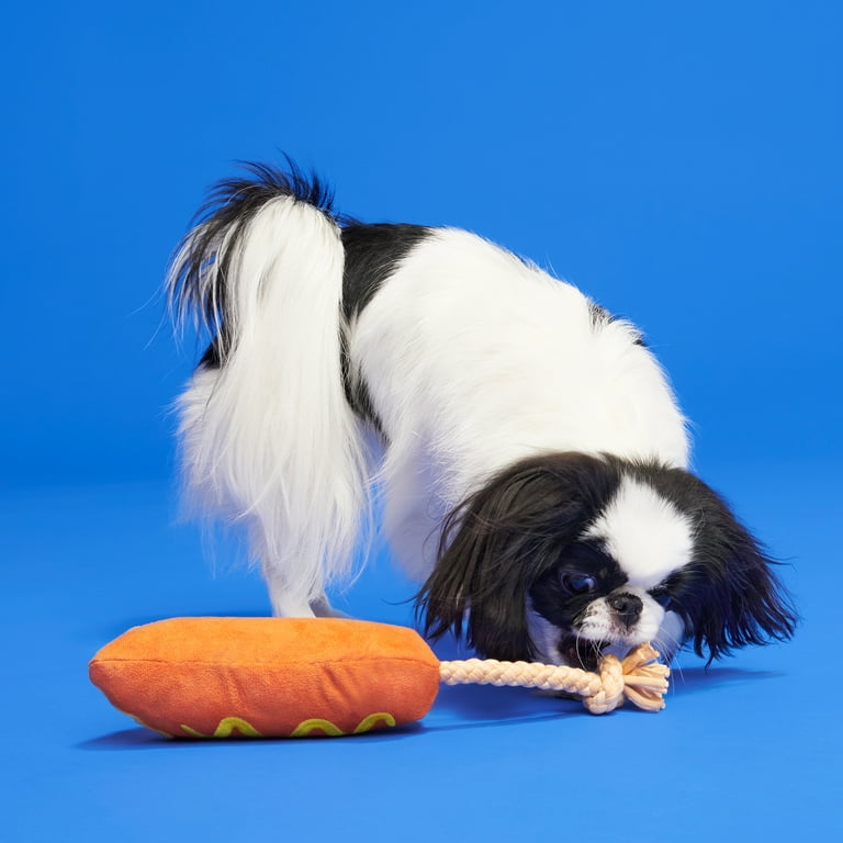 BARK Red White & Chew Pupsicle Super Chewer - Yankee Doodle Dog Toy,  vanilla mint scented, small dogs 