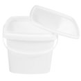 thumbnail image 4 of LEEYNEERPlastic Bucket with Handle and Lid Reusable Water Bucket Container Portable Bucket (1L), 4 of 4