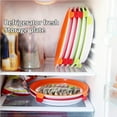 thumbnail image 3 of serony Round Food Preservation Tray Reusable Stackable Food Container Food Sealed Tray, 3 of 7