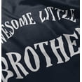 thumbnail image 4 of Awesome Little Brother Siblings Youth T Shirt Tee Boys Infant Toddler Brisco Brands 6M, 4 of 5