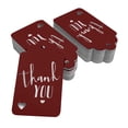 thumbnail image 2 of Inkdotpot ThankYou Bridal Shower-Baby Shower-Retirement-Wedding-Birthday Bottle Tag Real Silver Foil Favor Hang Tags Pack Of 50, 2 of 6